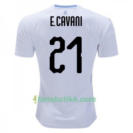 Fotball-VM 2018 Uruguay drakt E.Cavani 21 Bortetrøye